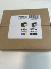 VersaInk-nano HP 932 MX Black MICR Ink & 933 CX Color Cartridge For Check Print picture