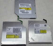 HP SET OF 3 RANDOM DVD CD OPTICAL DRIVE (SN-208FB/HP, DU-8AESH-HC3,GUD1N) TESTED picture