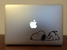 Snoopy Sleeping - Computer Decal Bumper Window Sticker Charlie Brown Peanuts Com picture