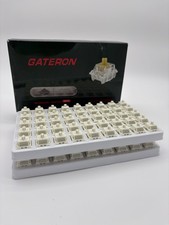 90 PCS Gateron Smoothie Keyboard Switches 5-Pin Linear Creamy pre lubed 40gf picture