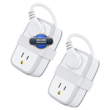 2 Pack Power Strip USB C Ports, 4 Outlets 3 USB(1 NTONPOWER Small Power Strip picture