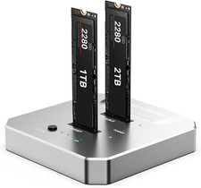 ACASIS 20Gbps M.2 Nvme SSD Cloner & Docking Station, Dual-Bay Duplicator | Offli picture