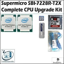 SUPERMICRO SBI-7228R-T2X Server CPU Processor Upgrade up to 36 Core  E5-2699 v3 picture