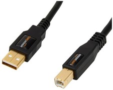 Amazon Basics USB 2.0 Cable, USB-A to USB-B, for Printer or External Hard Drive picture