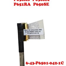 30PIN LCD Cable For CLEVO P650SE NP655 P650RS 6-43-P6501-042-1C 6-43-N1501-012-N picture