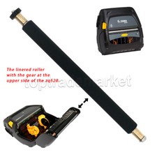 NEW Platen Roller with 1PC Gear Replacement for Zebra ZQ520 Thermal Printer picture