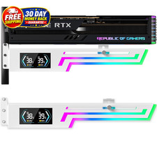 ARGB GPU Support Bracket with Temp Display Adjustable Anti Sag Graphics Card picture