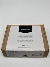 AmazonBasics RJ45 Cat-6 Ethernet Patch Internet Cable - 5 Ft/1.5m - Black picture