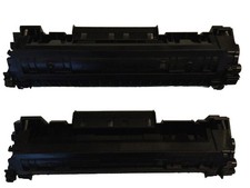 Set Of 2 EMPTY HP Laserjet black toner cartridges model 48A   EMPTY picture