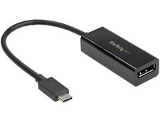 StarTech.com CDP2DP14B USB C to DisplayPort Adapter - 8K 60Hz - HBR3 Adapter - T picture
