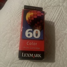 New OEM Genuine LEXMARK 60 Color Ink - Cartridge Z12 Z22 Z32 Compaq IJ600 picture