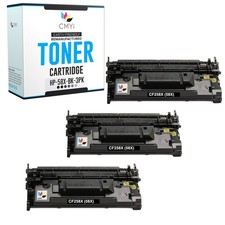 3-PK CMYi Replacement Toner 58X Cartridges for HP Enterprise MFP M430f Pro M404n picture