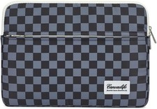 Laptop Sleeve Case Cover in Black Checker for 14