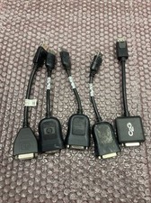 Used Mixed lot of 5  DVI to Display Port Cable picture