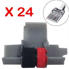 24pcs IR-40T Black And Red Calculator Ink-Rollers IR40T For Sharp Casio ...USA picture