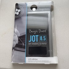 Boogie Board Jot 8.5 eWriter 8.5in LCD Writing Tablet w/ Protective Sleeve~NEW picture