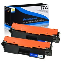 2PK CF217A 17A Toner Cartridge for HP LaserJet Pro M102a M102w MFP M130fw W/Chip picture