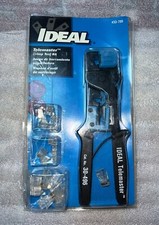 Kit #33-700 IDEAL 30-496 Telemaster RJ-45/11 Tool CAT5 CAT5e CAT6  w/Connectors picture