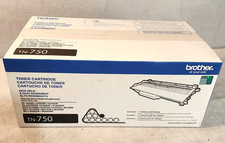 Brother TN-750 Black High Yield Toner Cartridge HL-5440D Genuine New Sealed Box picture