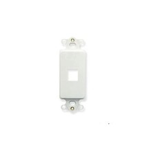 Icc 1-port Decorex Insert - 1 X Total Number Of Socket[s] - White (ic107di1wh) picture