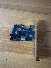 ASUS PCE-AC55BT PCIe/Mpcie Wi-Fi & Bluetooth Adapter. NO CARD. ADAPTER ONLY. picture