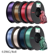 eSUN PLA Silk Magic 3D Printer Filaments Color Change PLA 1.75mm 0.25KG/8 Spool picture