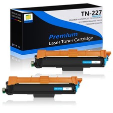 2 PK TN227 Cyan Toner Cartridge For Brother MFC-3750CDW L3770CDW 3710CDW W/Chip picture