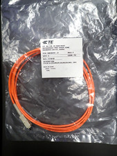 TYCO SC-SC MULTIMODE FIBER OPTIC CABLE 2 METER ROHS 5504970-4 picture