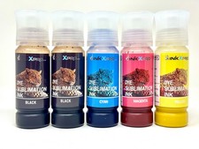 INKXPRO 5X80ml Dye Sublimation Ink for Epson WF 3640 7710 7720 7840 7820 7310 picture