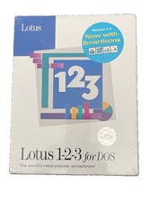 Lotus 1-2-3 For DOS Release 2.4.  USA Node Edition-Network  Version No Media New picture