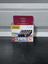 Canon Genuine PGI-280XL Black & CLI-281 Color 5 Pack Ink Cartridges Set OEM picture