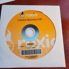Roxio Creator Business HD including Roxio Creator  CD Very Clean picture