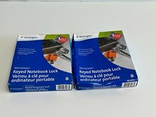 PP12:  2x Kensington MicroSaver Notebook Security Cable W Key Lock #906-2592-02 picture