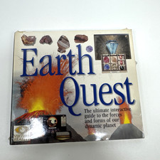 Earth Quest CD ROM Interactive Learning DK Scholastic (New Sealed) picture