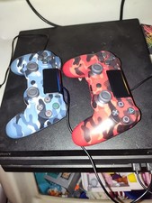 2 Pack Wireless Controller for PS4/Pro/PS3,Wireless Remote Gamepad  picture