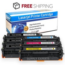 6PK CC530A Series Toner Set + 2 Black for HP CP2025 CM2320 picture