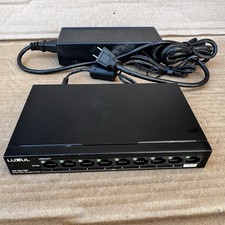 LUXUL SW-100-08P 8 Port PoE+ Compact Switch / With Power Cable picture