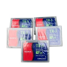 Sony TR-3 Preformatted Mini Data Cartridge Lot of 6 Sealed Tapes NEW 1.6GB/3.2GB picture