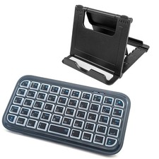 Bluetooth Mini Keyboard Wireless Backlight Keypad Smartphone Tablet Screen Stand picture