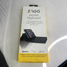 ZAGG Pocket Keyboard Wireless Bluetooth  USED picture