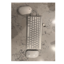 Apple Accessories Bundle Keyboard, Magic Mouse + Wired Mighty Mouse -Working picture