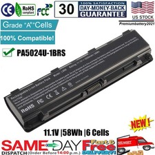 6 Cell Battery For Toshiba Satellite C855D C855-S5206 PA5024U-1BRS PA5026U-1BRS picture