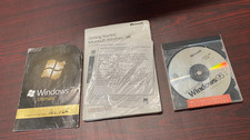 vintage Microsoft Windows 7 Ultimate Signature Edition & 95 sealed & 98 sealed picture