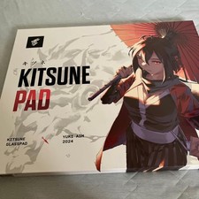 Yuki Aim Kitsune Pad 2024 Glass Gaming Mouse Pad Japan picture