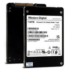 WUS4BB076D7P3E3 7.68TB ULTRASTAR DC SN640 U.2 NVMe 2.5