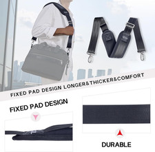 59 Inch Shoulder Straps, Soft with Ultra-Thick Fixed Shoulder Pad, Two Way In... picture