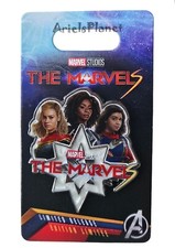 Disney Parks The Marvels Logo Capt. / Ms. Marvel Photon Limited Release Pin picture