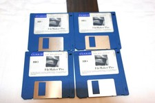 Filemaker Pro 2.0  Four Disk Set For The Macintosh, Released in 1994 picture