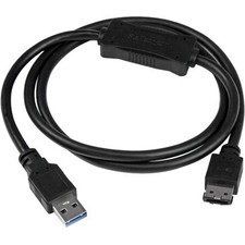 StarTech USB3S2ESATA3 3ft USB 3.0 to eSATA HDD / SSD / ODD Adapter Cable picture