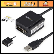 6ft USB to Serial RS232 Adapter, 1-Port FTDI Converter, TAA Compliant, PC/Mac Co picture